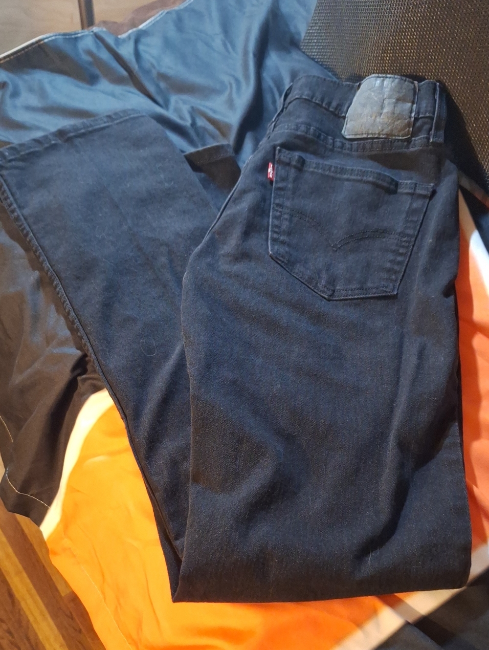 Levi's Men's Black Jeans - Classic Straight Fit